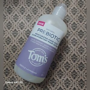 RARE Tom's of Maine Gentle Lavender Prebiotic Moisturizing Liquid Hand Soap 12oz